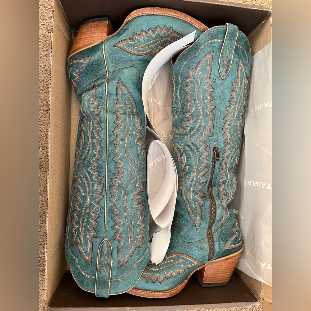 Ariat Casanova Boots Teal